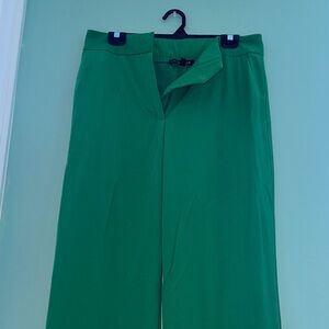 Dynamite Vibrant Green Wide Leg Pants